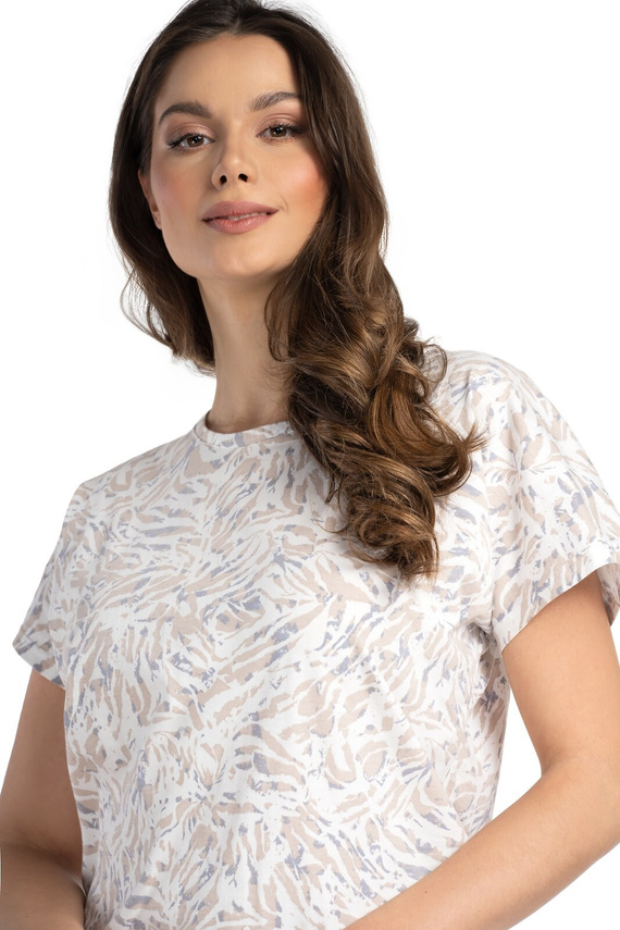 Pijamale dama Lilou Belle Reverie - zebra alba