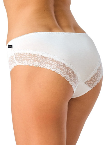 Slip damă mini bikini LPB 111 Key – vâscoză cu dantelă, set 2 buc. Key