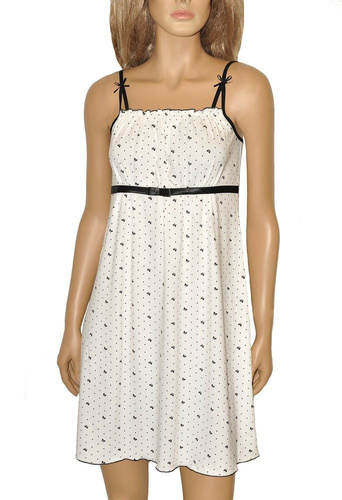 364 Juliette Forex cămașă de noapte fără bretele - ecru