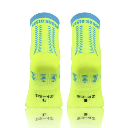 SKB01 Sport Socks Sosete sport universale Sesto Senso galben neon