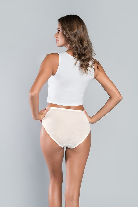 Irma chiloți maxi Italian Fashion - ecru