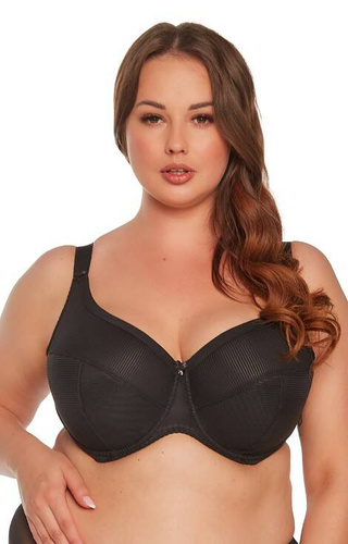 BSM 1058 Sonia Gaia sutien maxi semi-umflat - negru 