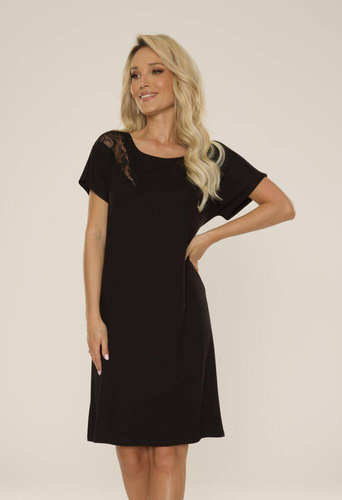 737 Velar Forex cămașă de noapte - negru