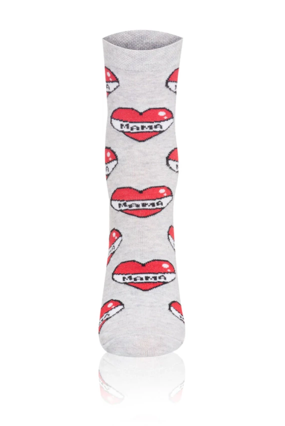 S122D Mama Șosete lungi Italian Fashion - gri