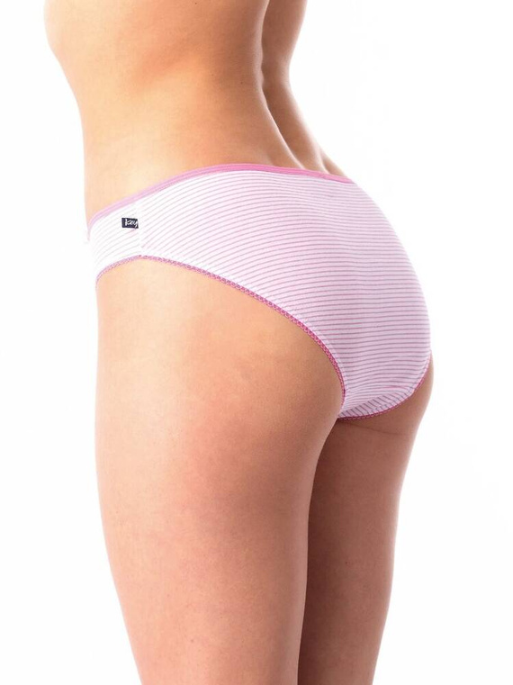 LPR 599 A'2 Slip dama pachet de 2 Key alb roz