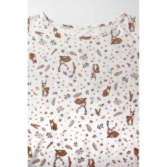 2667/03 Cămașă de noapte Sesto Senso albă