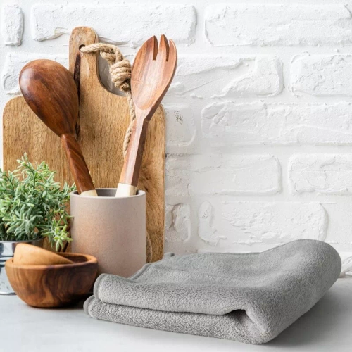 Lavetă de bucătărie din microfibră Tala Design 91 argintiu