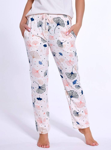 690/44 Pantaloni de pijama Cornette - ecru