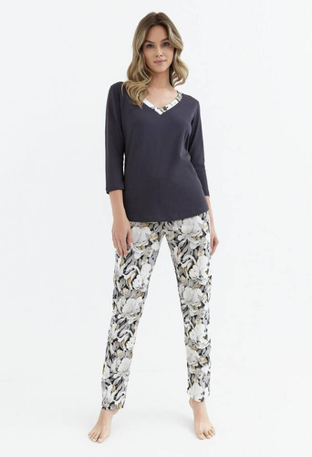 416 Pijama femei Cana - grafit