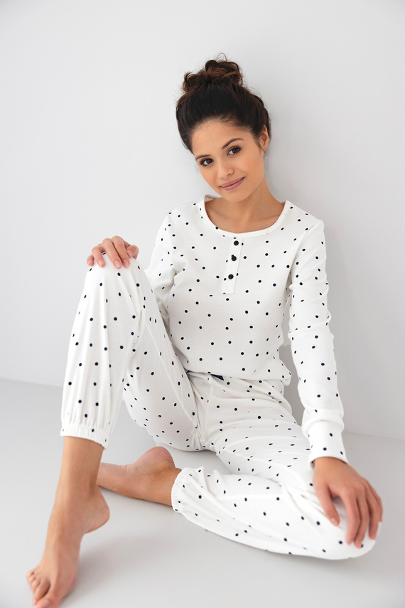 Pijama pentru femei Bluebell Sensis - ecru