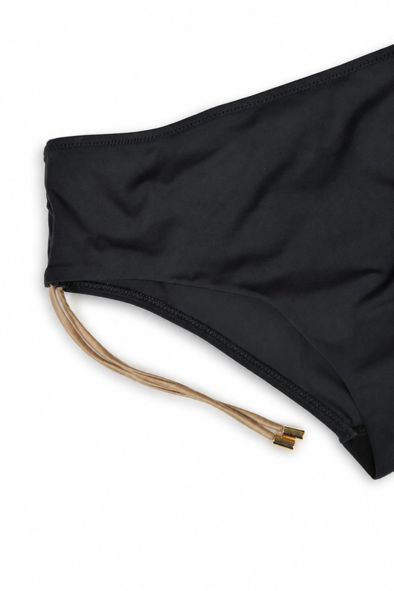 Mediolano Dorato 20001 slip bikini bleumarin cu șnururi laterale