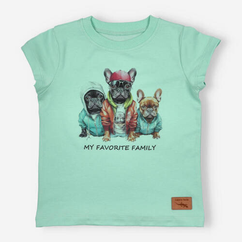 KAR-2002/PIS Tricou fistic Lagarto Verde pentru baieti