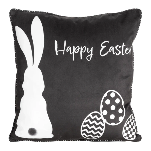 Fata de perna Spring 5 Paste cu imprimeu de catifea, Eurodraperii, neagra