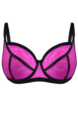 19234 Sutien Joy Soft Milano – fucsia, dantela