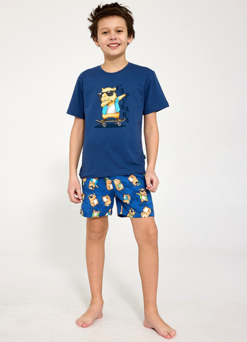 Pijama băieți Cornette Young Boy 790/128 Capybara, 100% bumbac
