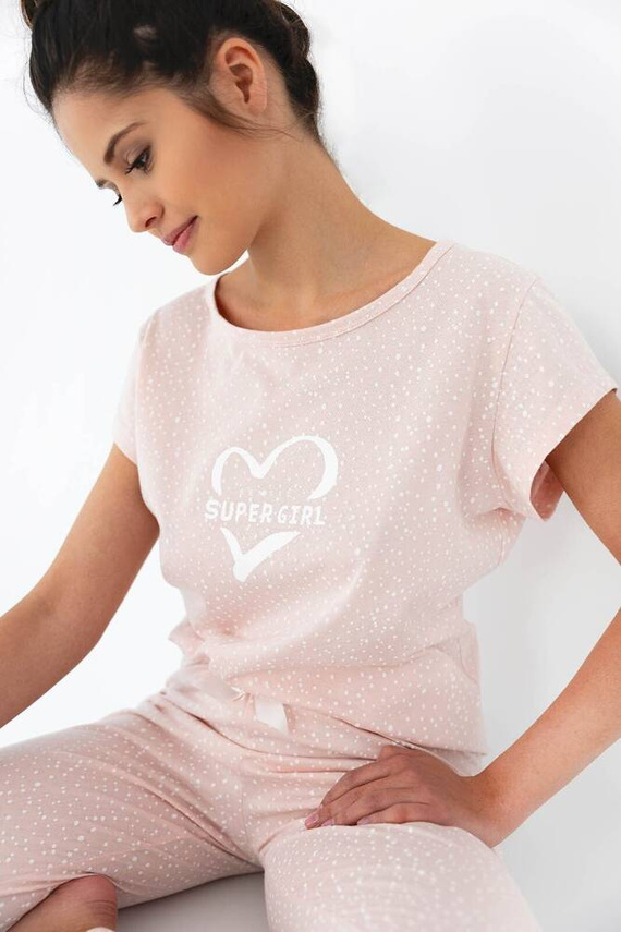 Pijama pentru femei Only Love Sensis - roz deschis
