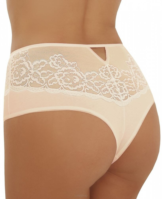 Chiloti Arina Emili – Braziliane elegante din dantelă moale și bumbac