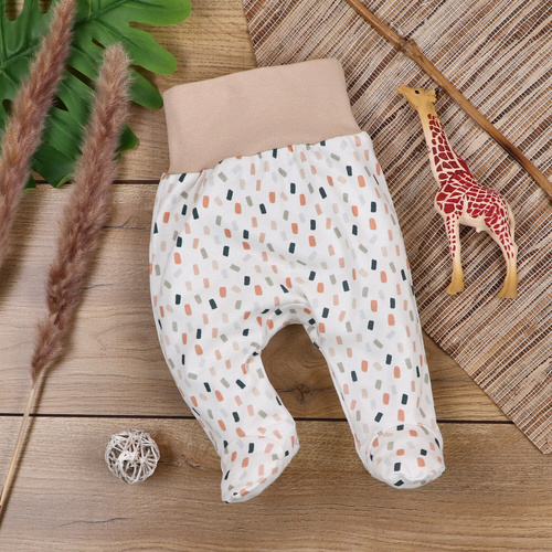 ABN-5331/KRE Costume de dormit Nini din bumbac organic, crem