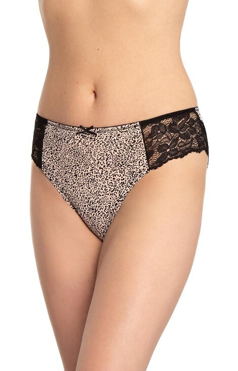 L-1586 Slip de damă Lama, pachet de două, 95% bumbac, confortabil și clasic