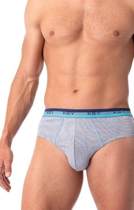 MPP 340 B25 Slip bărbați pachet de 2 Key - bleumarin-gri