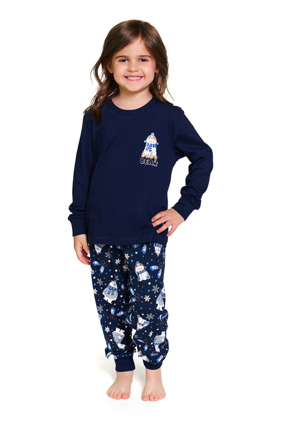 Pijamale pentru copii Doctor Nap Cozy Bear 7339 - 100% bumbac, unisex
