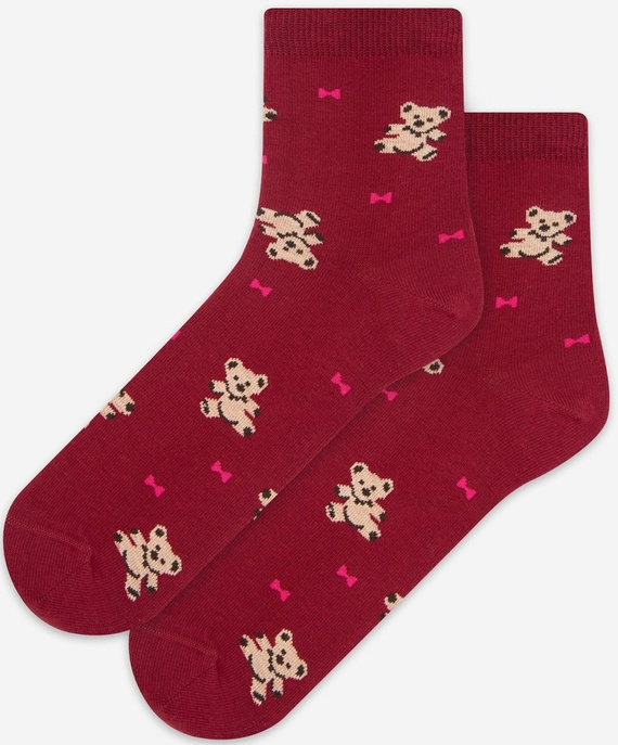 Șosete damă Wola Perfect Woman U84.01P beige 965– bumbac moale, modele colorate, confort fără presiune