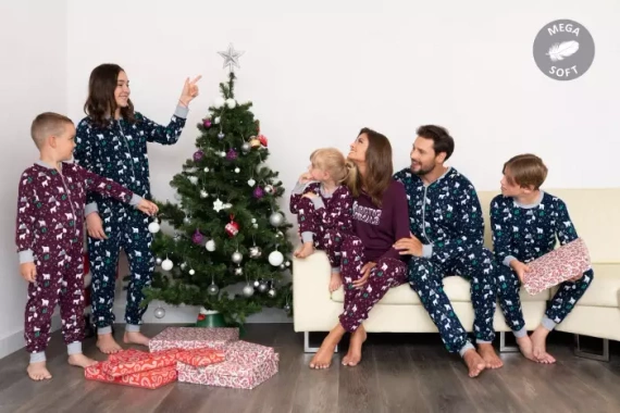 Sid Pijama pentru copii Italian Fashion - imprimeu burgundy