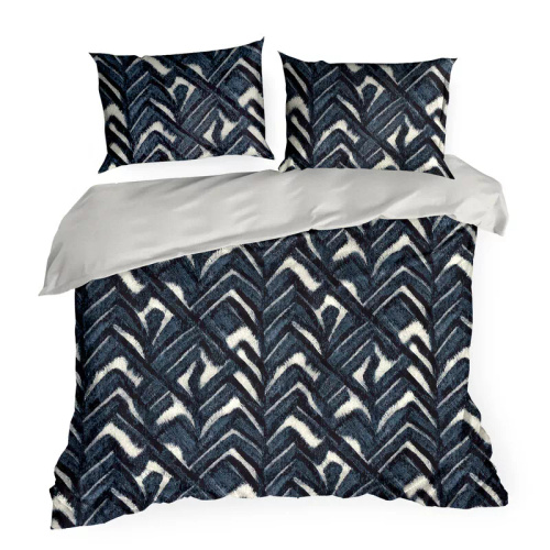 Eurofirany SPRING 61 lenjerie pat 100% bumbac satinat Oeko-Tex