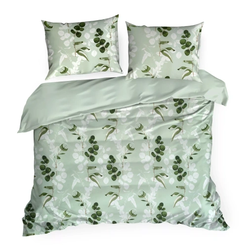 Eurofirany SPRING 97 lenjerie pat 100% bumbac satinat Oeko-Tex