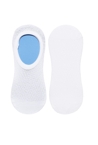 Moraj CDB200-402 șosete balerini damă bumbac antiderapante bianco