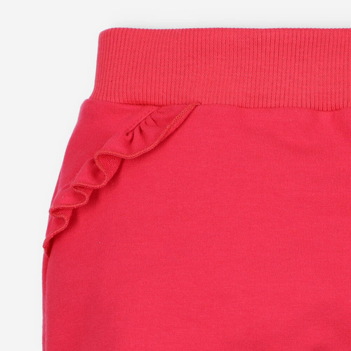 ABN-4518/KOR Pantaloni de trening Nini din bumbac organic, coral