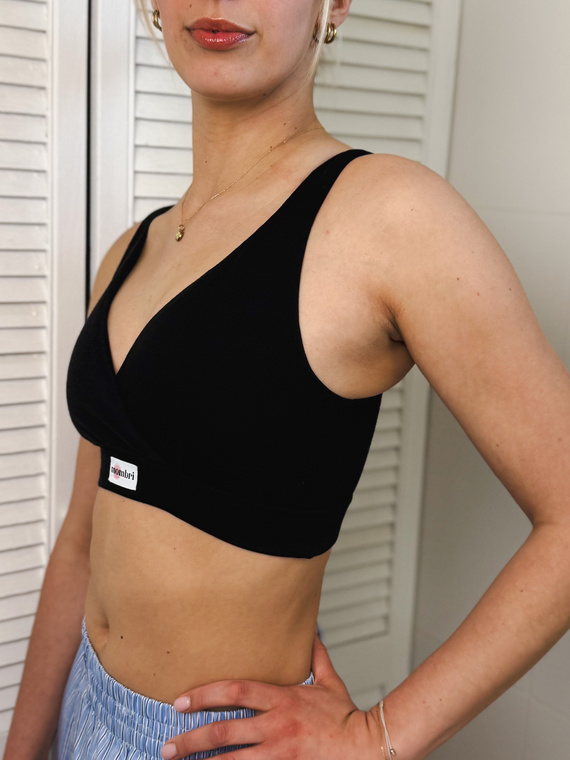Milk&Love Mombri Klasyk sutien alăptare impermeabil black