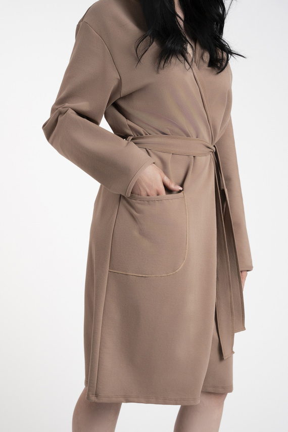 Karina Halat de baie pentru femei Italian Fashion - camel