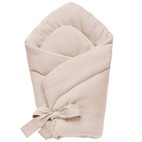 Eșarfă pentru bebeluși Yosoy de bază bej – sigură, din bumbac, ajustabilă