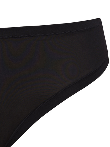 1555 Chiloți Fantastic - fără cusături, microfibră, croială clasică Sielei negru