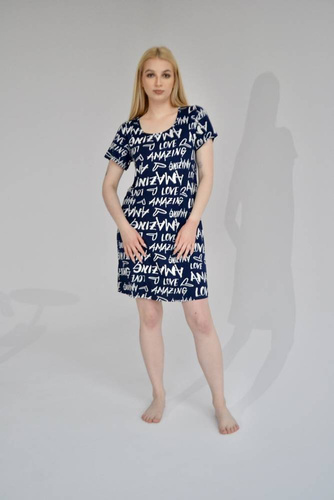 645 Cămașă de noapte Amazing Forex - albastru marin