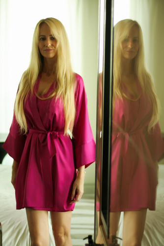 Panama Halat pentru femei Podomka Kalimo - fucsia