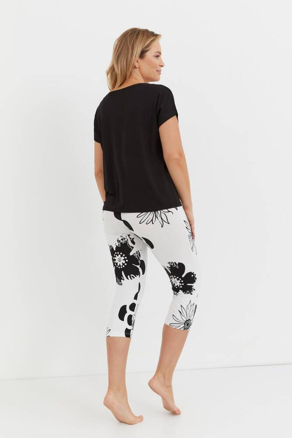 743 Elle Forex Pijama pentru femei - negru-ecru