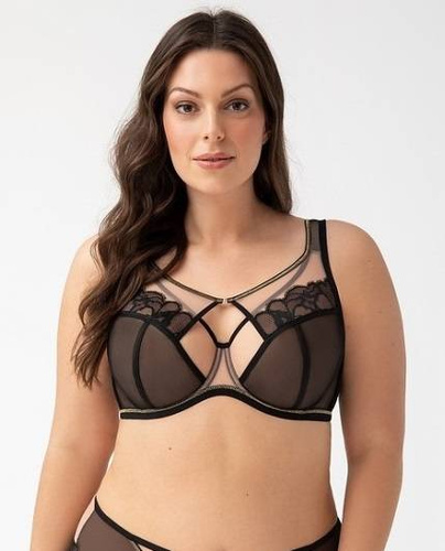 K 758 Saanvi Soft Bras Gorsenia - negru