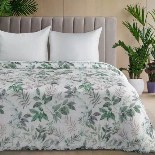 Năframă Amanda Eurofirany albă decorativă 100% poliester elegantă