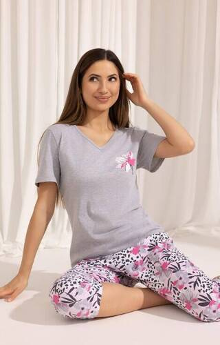 698 Pijamale dama Regina - gri