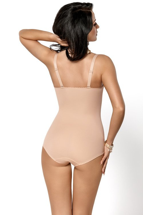 Gorsenia 184 Livia Slimming body cu cupe - bej
