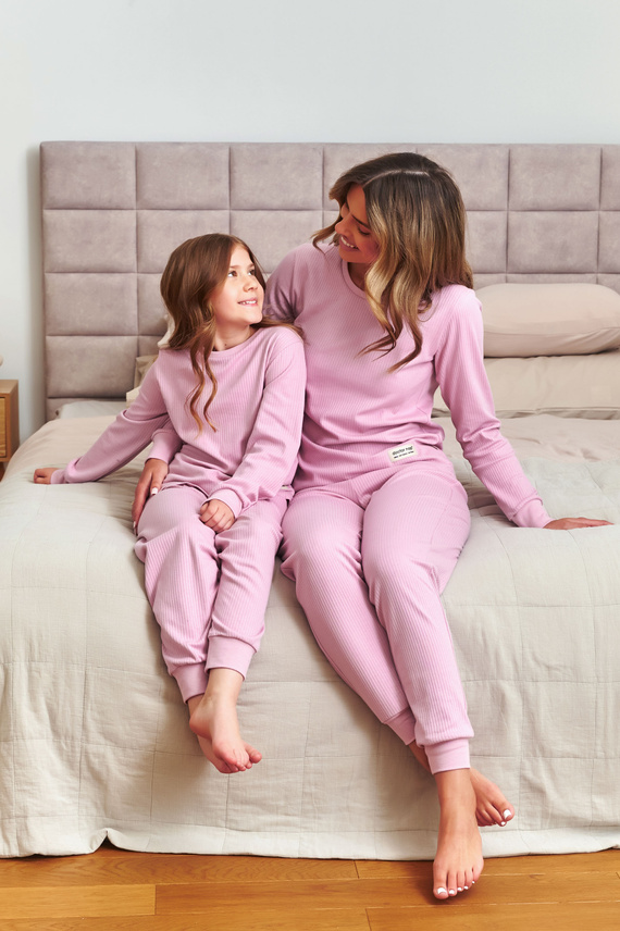 7349 Pijamale dama din bumbac Doctor Nap - confort si clasic - papaya
