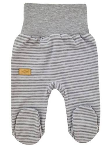 Costum de dormit din bumbac "Lines" Terjan - dungi gri