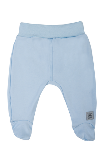 08251B Costum de dormit pentru copii "Unitone Blue" Makoma albastru