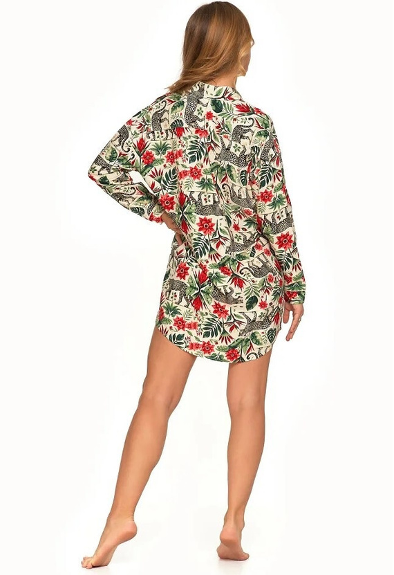 PDK4800-002 Cămașă de noapte Moraj - multicolor