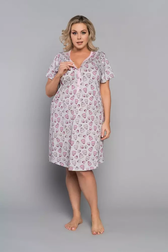 Dolce Cămașă cu mânecă scurtă pentru femei Italian Fashion - print