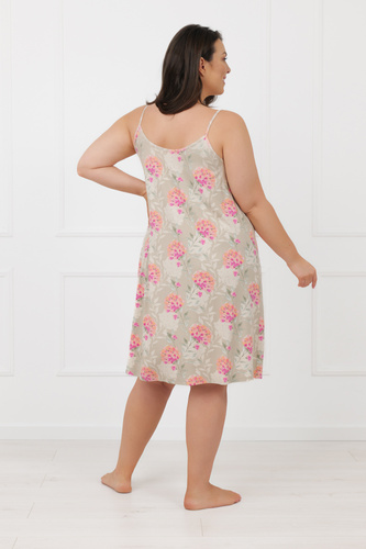 Cămașă de noapte HARMONIA Italian Fashion bretele subțiri vâscoză vară