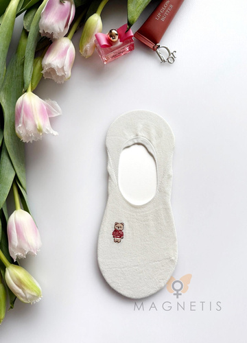 Magnetis YN-251132 – șosete tip balerină damă din vâscoză cu silicon