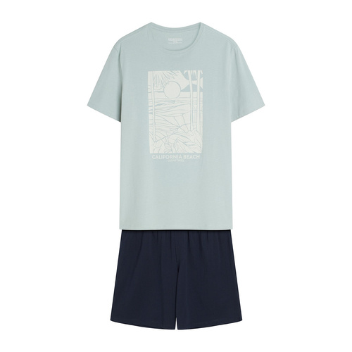 Pijama bărbați 44503 Brook Henderson 100% bumbac, mânecă scurtă